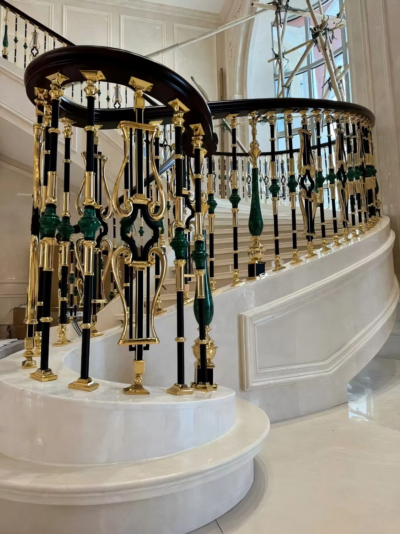 Light Luxury Post Aluminum Handrail Posts