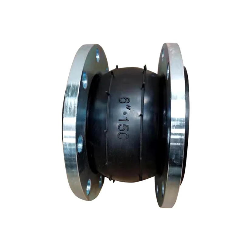 Manufacturers Flange Connector Flexible Double Sphere EPDM Rubber Bridge Expansion Joint DN100