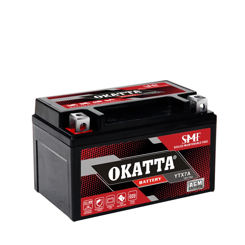 AGM VRLA Мотоаккумулятор 12V 7Ah