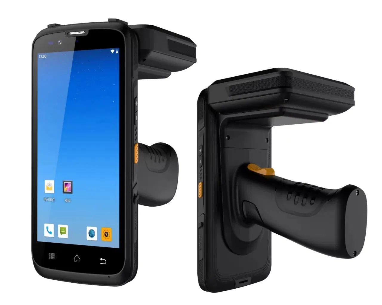 Handheld Hf NFC UHF Tags Cards 2D Barcode PDA Reader