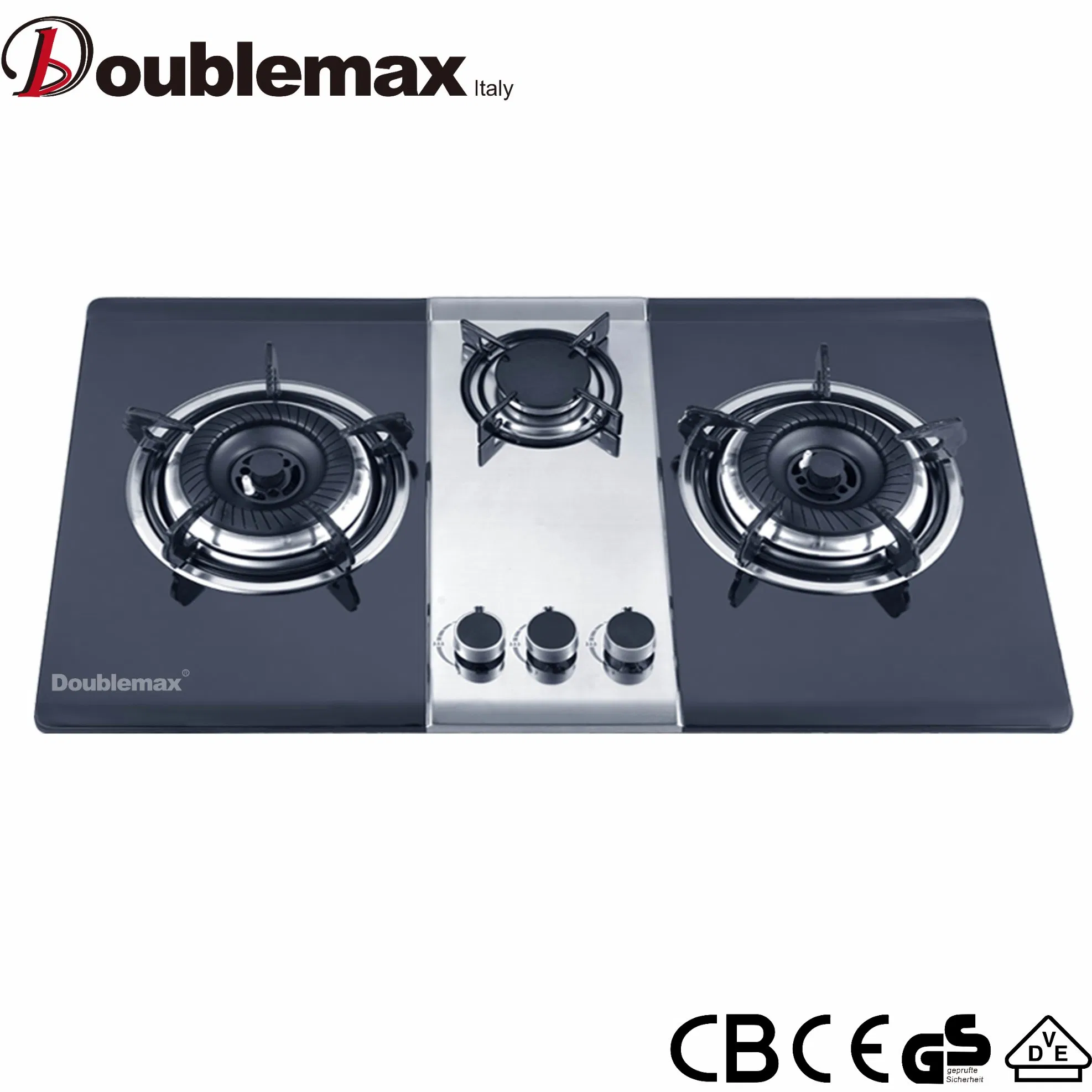 600mm Free Standing Stainless Steel 3 Burner Gas Cooker Stove
