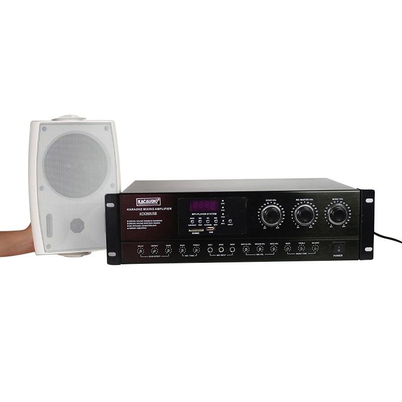 Усилитель для караоке Echo с SNR 95 дБ