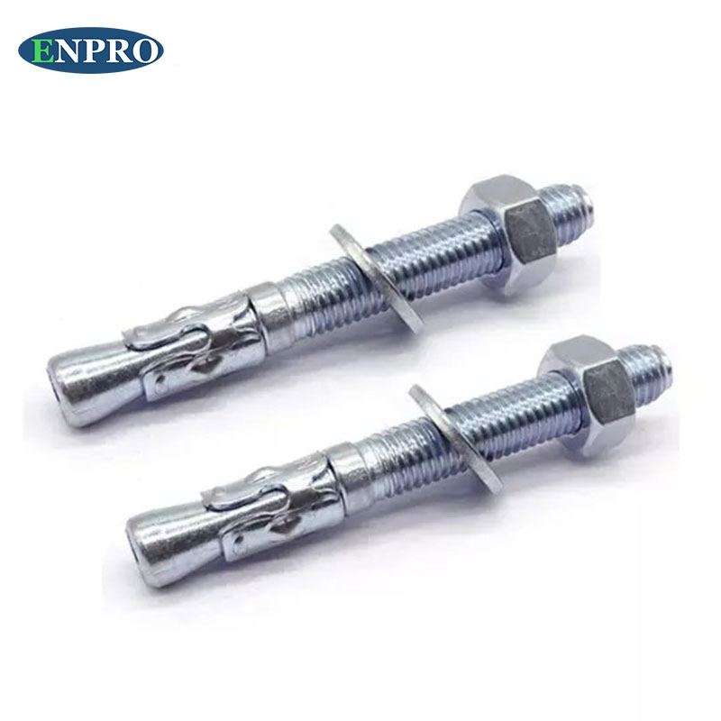 Анкерный клиновой болт с цинковым покрытием для бетона