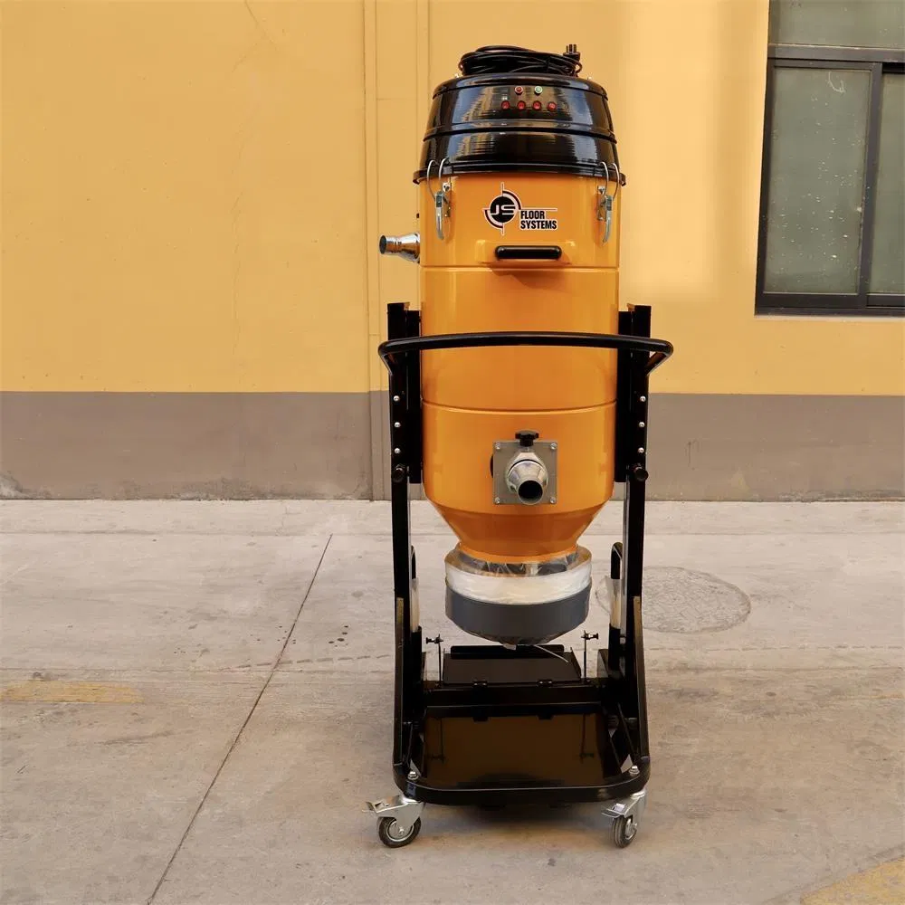 V3 Js Floor Systems Concrete Grinder with Industrial Vacuum Cleaner