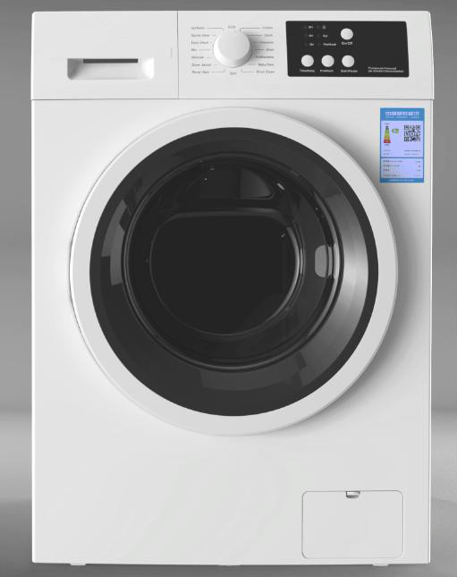 China Hot Selling Dark Silver Color Inverter Front Load Washer Factory Price