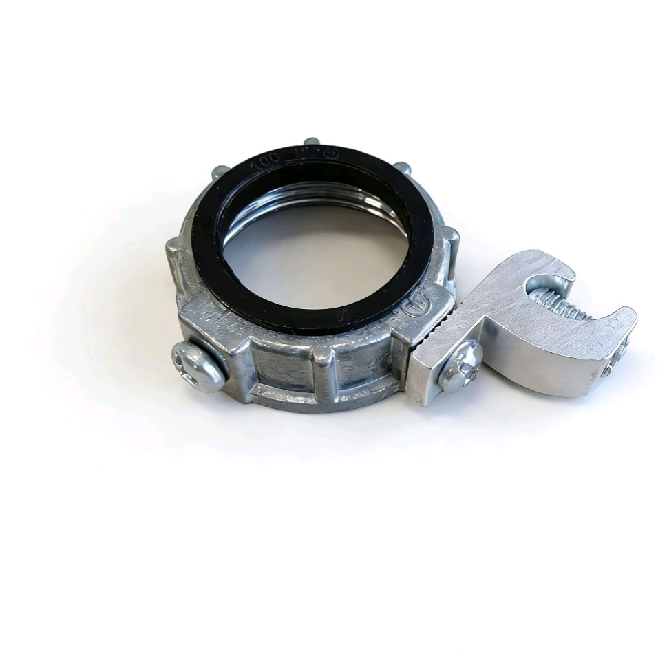 Rigid Insulated Metallic Grounding Bushing 1/2-Inch Conduit Bushing