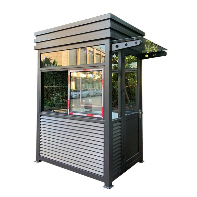 Factory Price Mobile Toll Booth Prefabricated Stainless Steel Guard Room Guard House