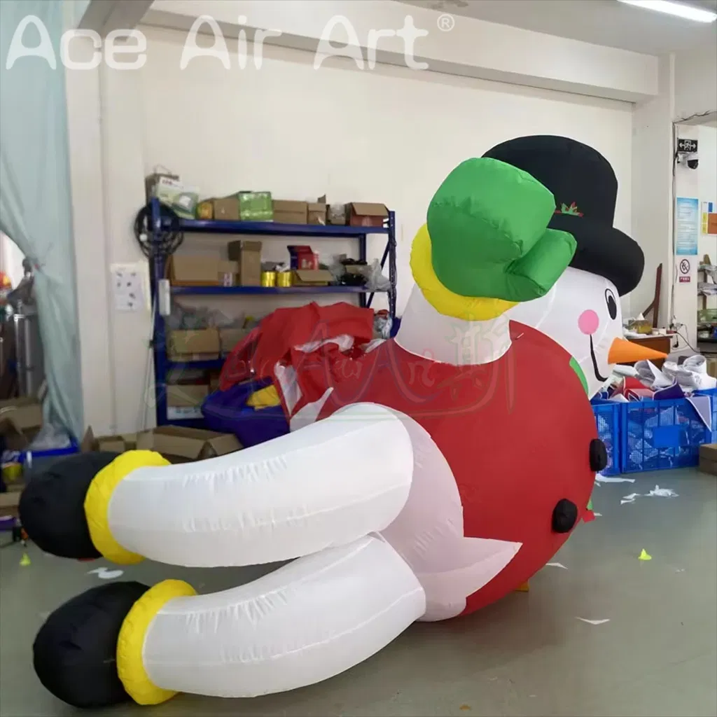 Outdoor/Indoor Hot Sale Giant Inflatable Snowman for Christmas Holiday Party Decoration