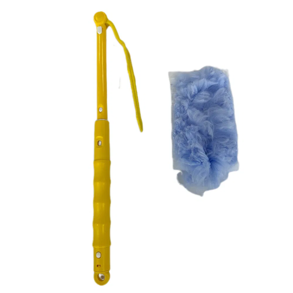 Strong Adsorption Convenient Microfiber Handheld Wall Cleaning Duster for Living Room