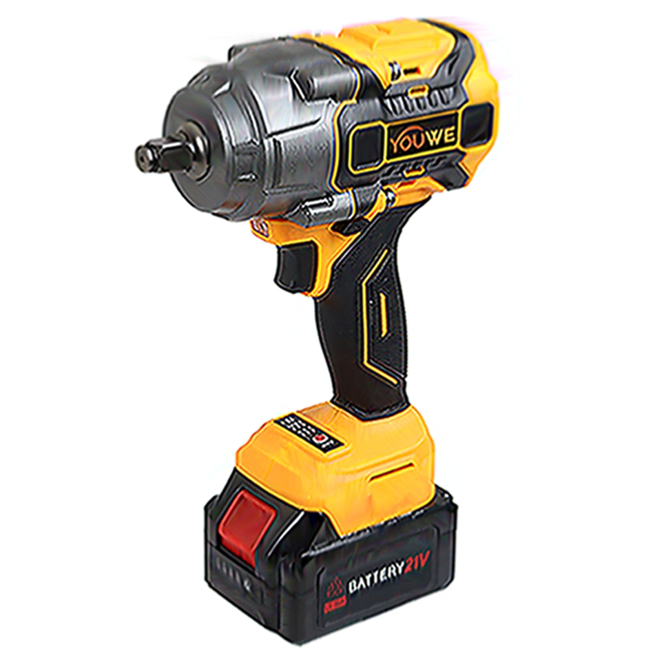 Беспроводной гайковерт Youwe 21V с аккумулятором и зарядкой