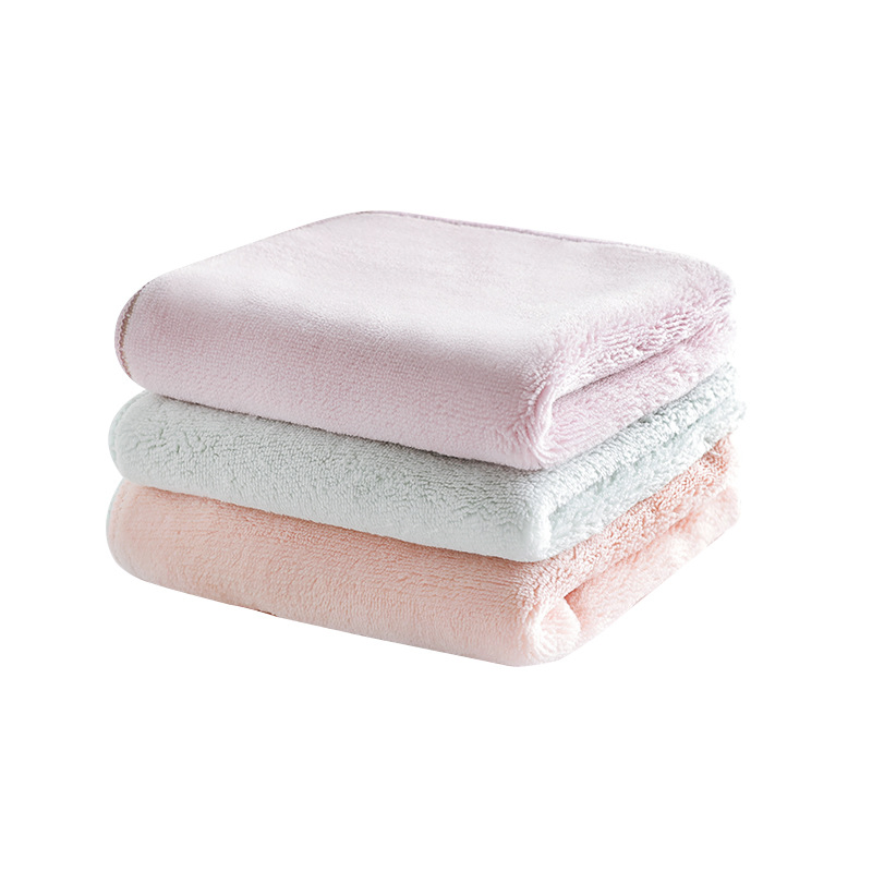 Clean Double-Sided Absorbent Thickened Not Easy to Stain with Oil Kitchen Dishcloth
