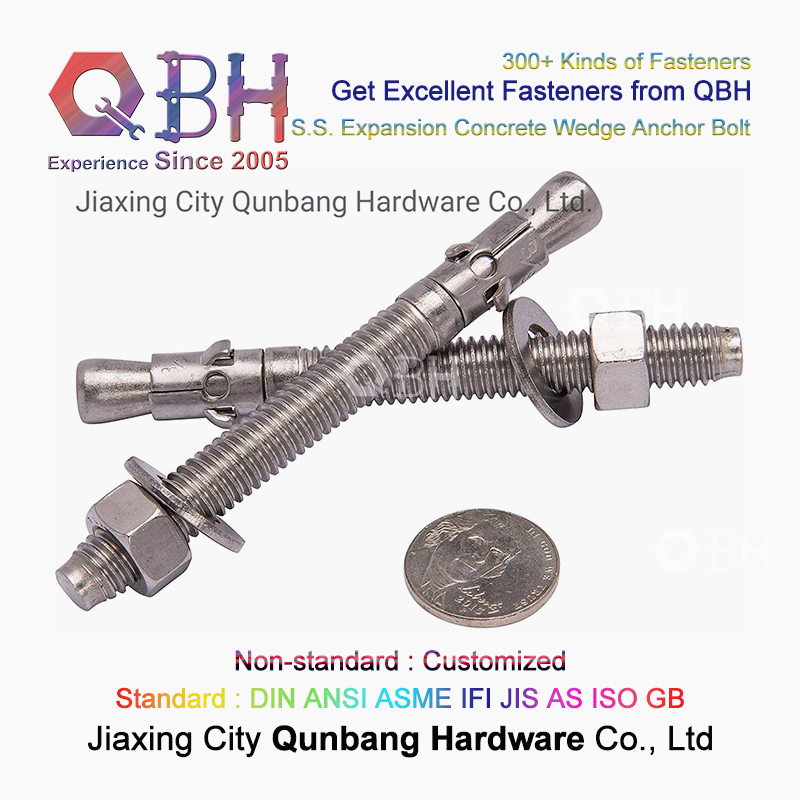 Анкерные болты A2/A4 из нержавеющей стали, метизы