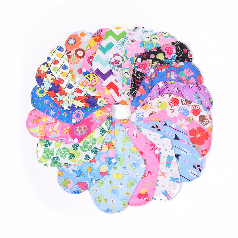 OEM Washable Sanitary Napkin Menstrual Cloth Pad for Women 3 Layers