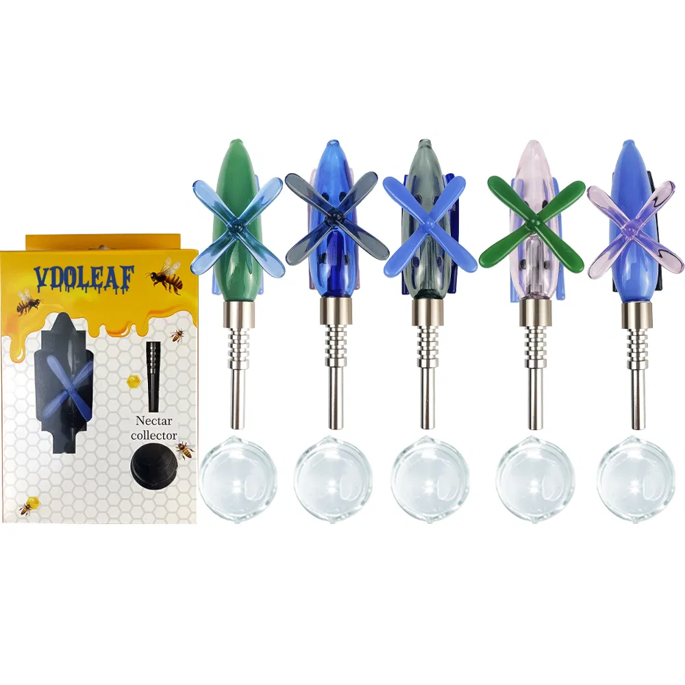 Sol E Nectar Collector DAB Wax Pen Vaporizer 18mm Nectar Collector DAB Straw Kit