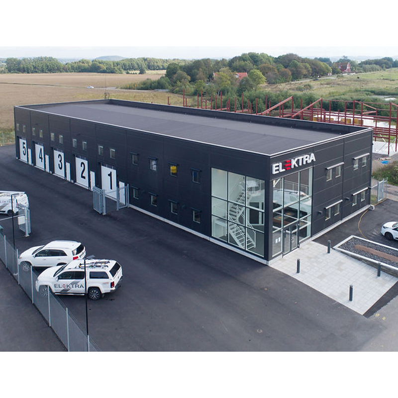 Commercial Shed Steel Structure Frame Welded Factory Shed Poultry Farm House