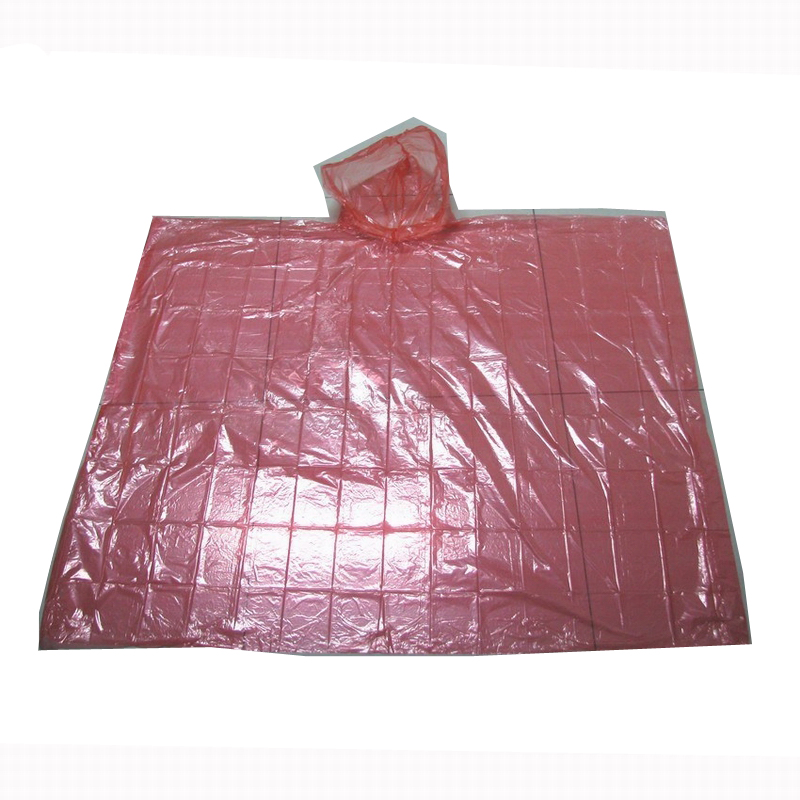 Promotional Custom Printed PE Raincape