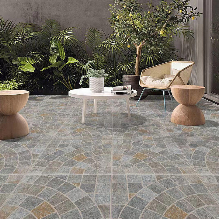 Unique Rustic Anti Slip Garden Outdoor Tiles for Stylish Patio Designs Flooring