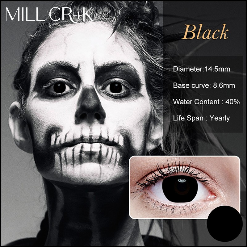 Millcreek Colored Contact Lenses Vendor Soft Eye Lens Color Cosmetic Contac Lens for Cosplay Beauty Makeup Anime Accessories Lenses Halloween Anime Lenses