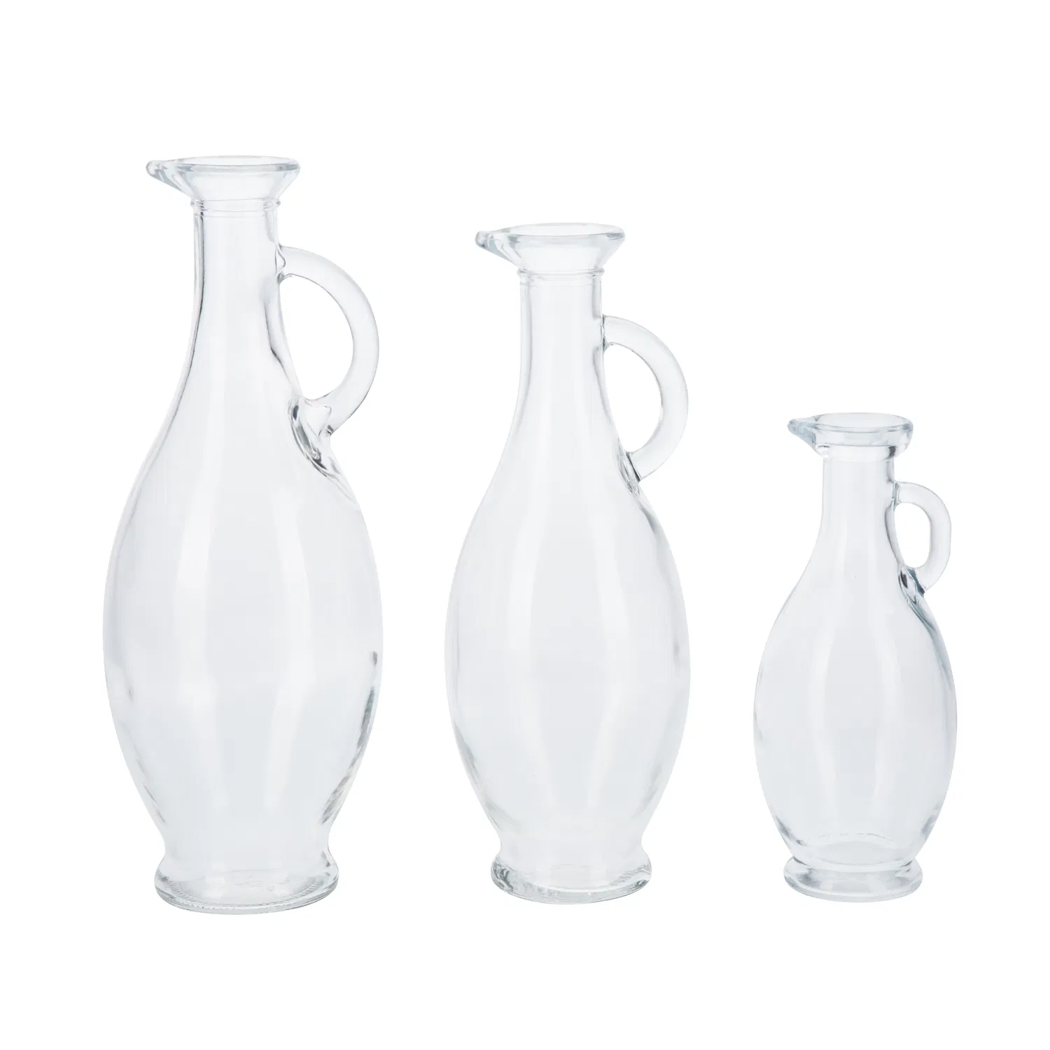 Vista 500ml Blue Glass Olive Oil Bottle