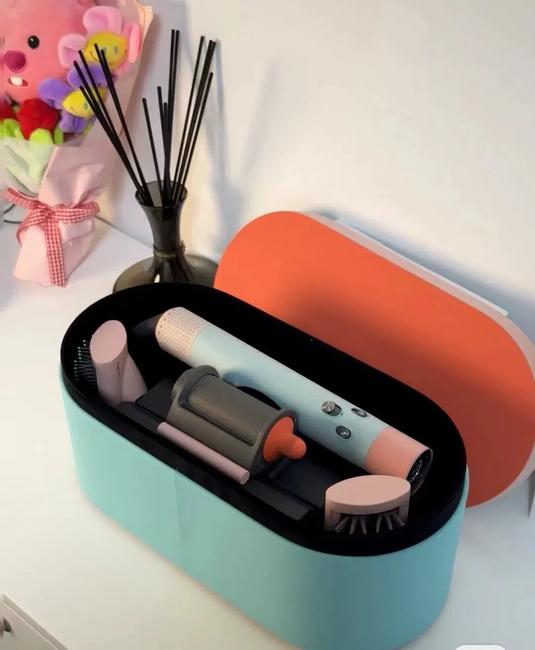 Effortless Long Hair Styling with Airwraaaap Curler: Vince Blue and Rose