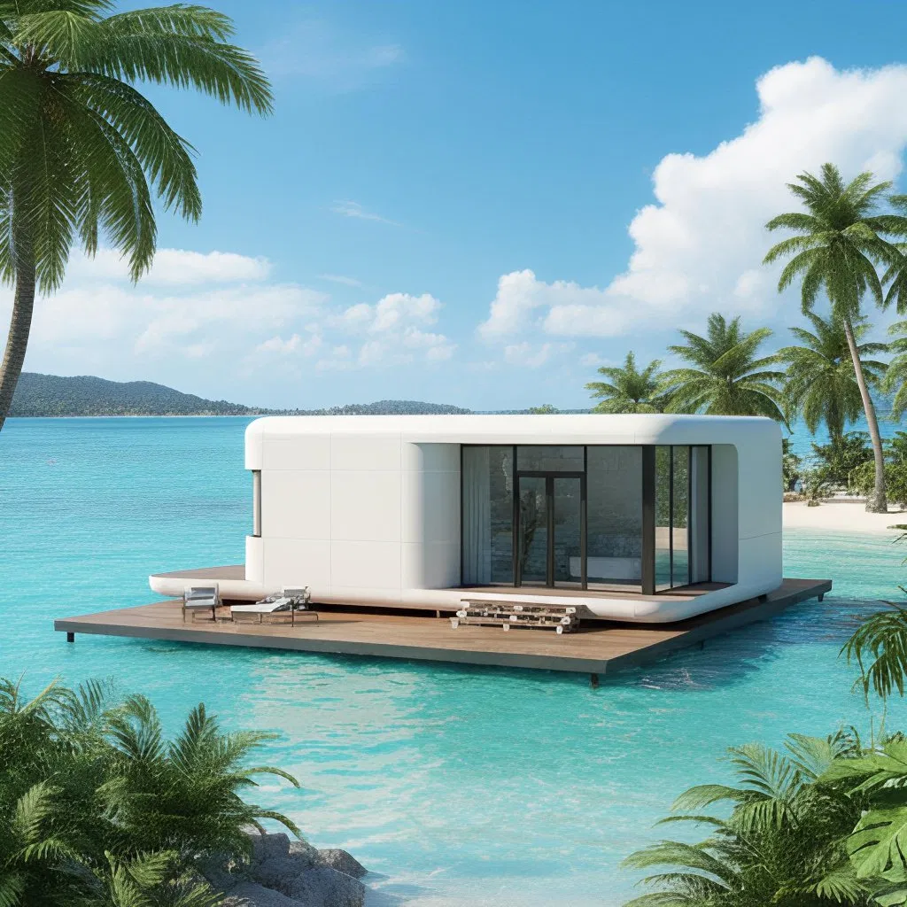 Eco-Friendly Steel Capsule House with Earthquake Resistance & Customized Services