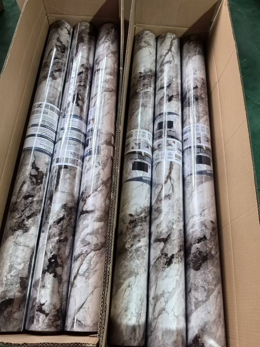 Самоклеящиеся обои под мрамор из пеноматериала