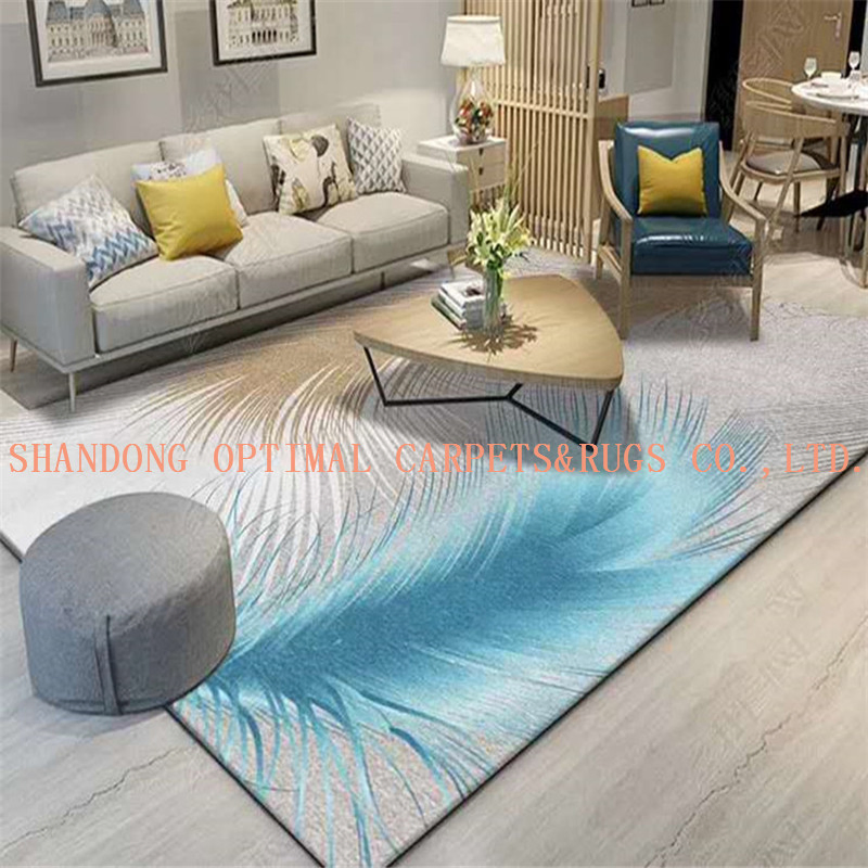 Soft New Surface Printed Floor Carpet/Living Room Mat/ Kitchen Rugs