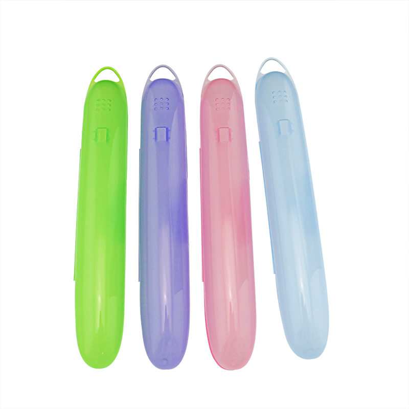 Manufacturer Colorful Toothbrush Holder Easy to Cary for Travel Toothbrush Case