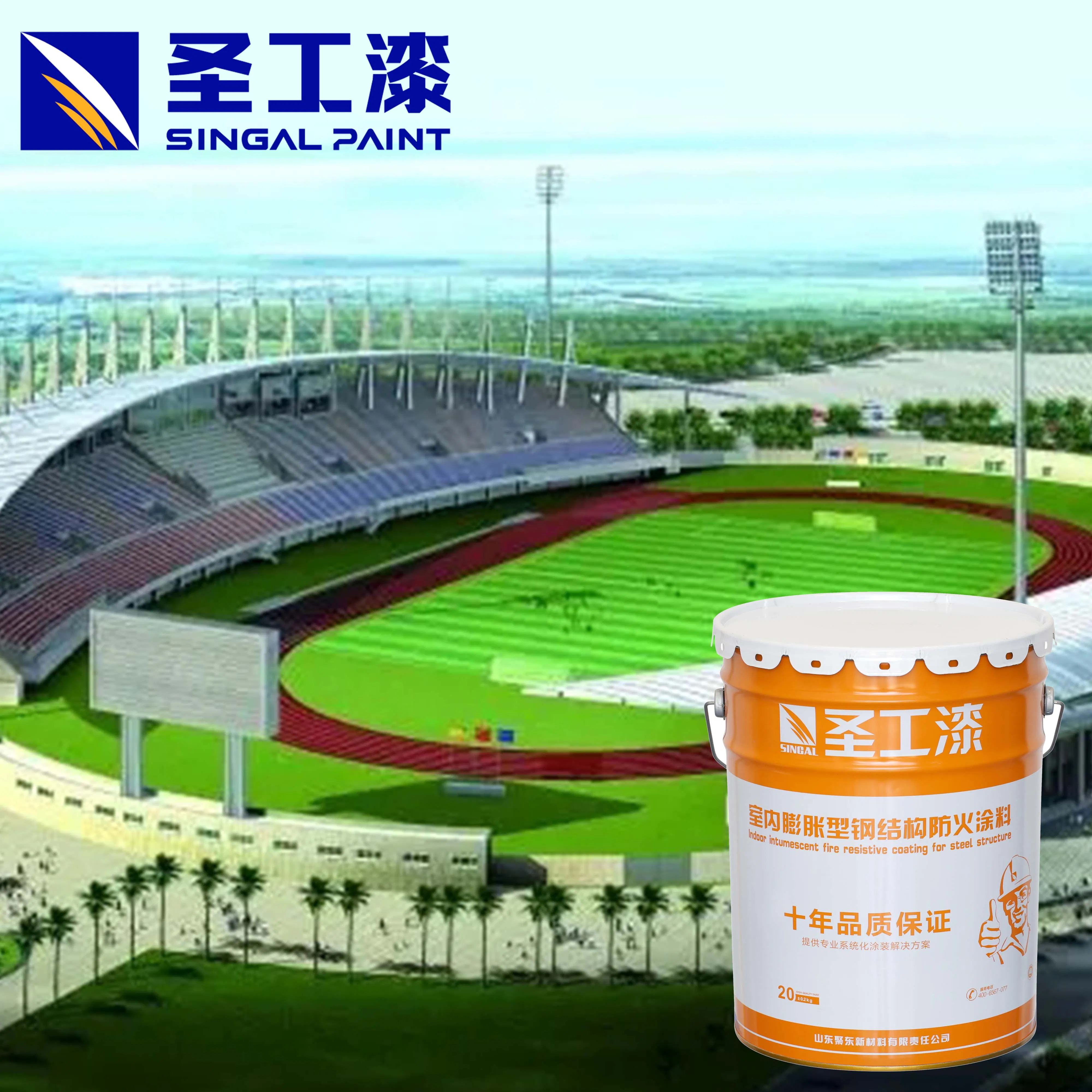 Quick-Drying Fireproof Coating Epoxy Resin Paint for Fast Applications