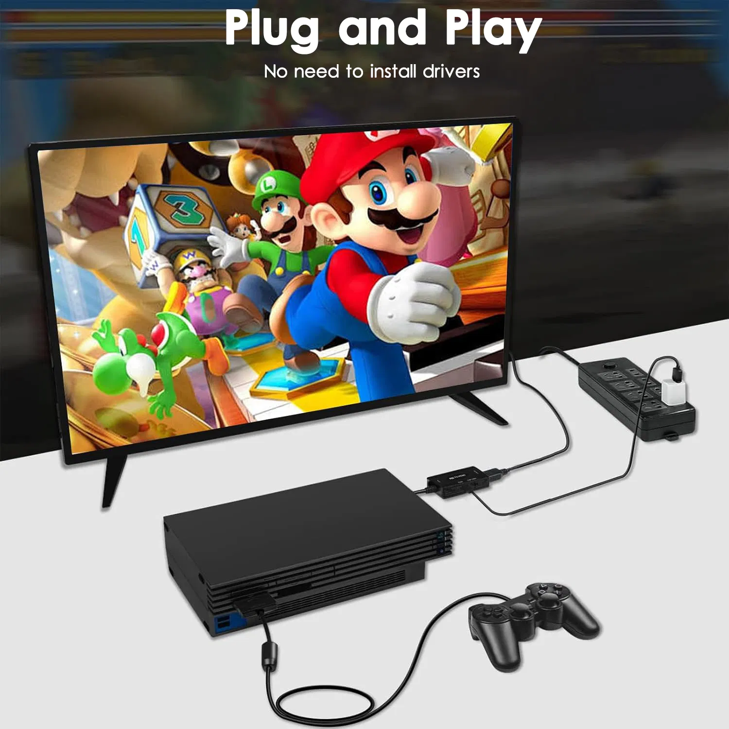 Конвертер PS2 в HDMI для всех режимов отображения