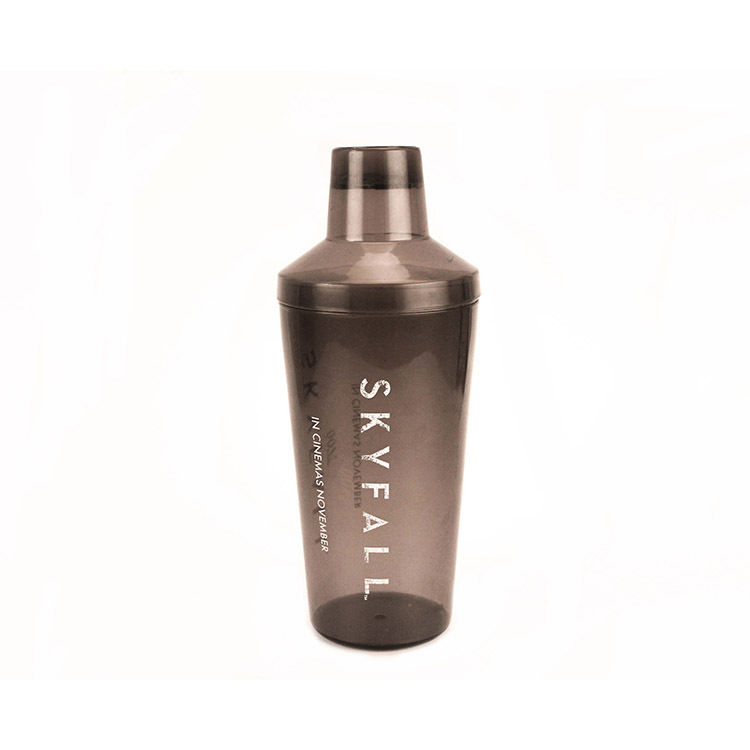 750ml 1000ml Plastic PS Custom Cocktail Shaker Bottle