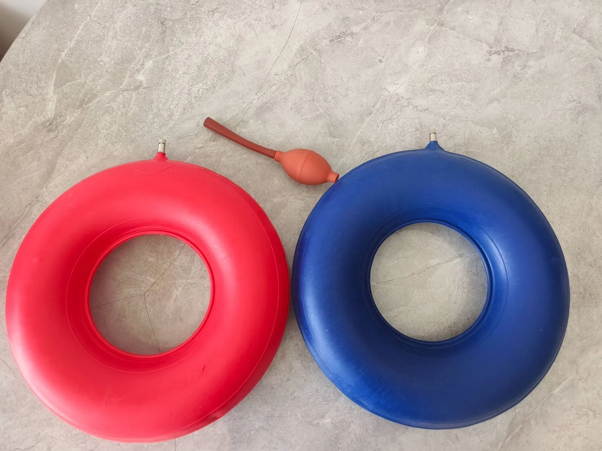 Comfortable Medical Grade Air Cushion Ring with Soft Cover Rubber Material
