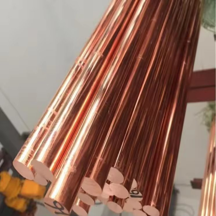 Factory Wholesale Price of Copper Bar Horizontal Continuous Casting Copper Rod Material