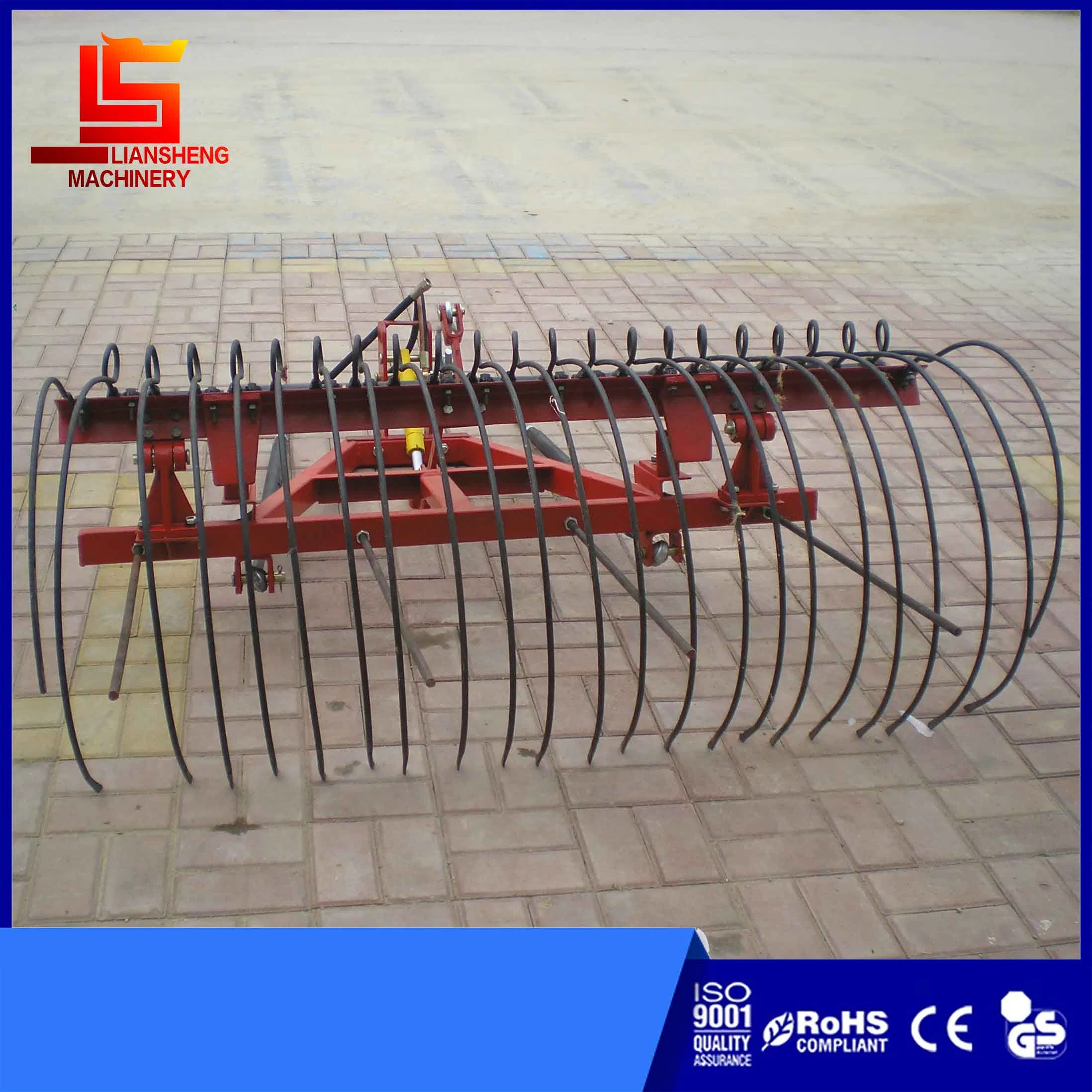 Hay Rake for Small Tractor Grass Raker Pasture Collecting Machine Forage Harvester