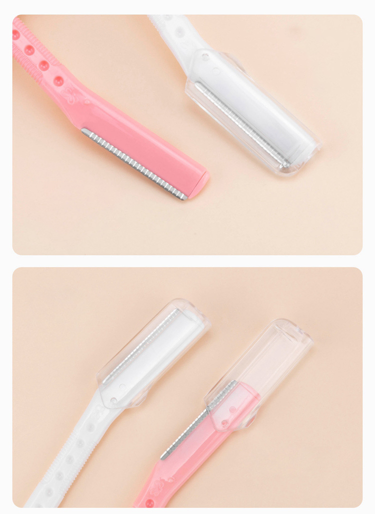 Stainless Steel Eyebrow Razor Fashionable Trimmer Eyebrow Knife Razor Eyebrow Shaper