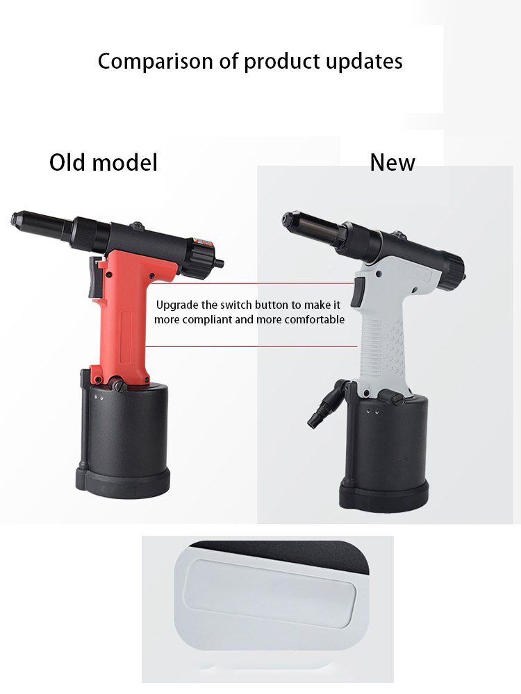 Lightweight Mini 5040-1 Non-Suction Pneumatic Rivet Gun