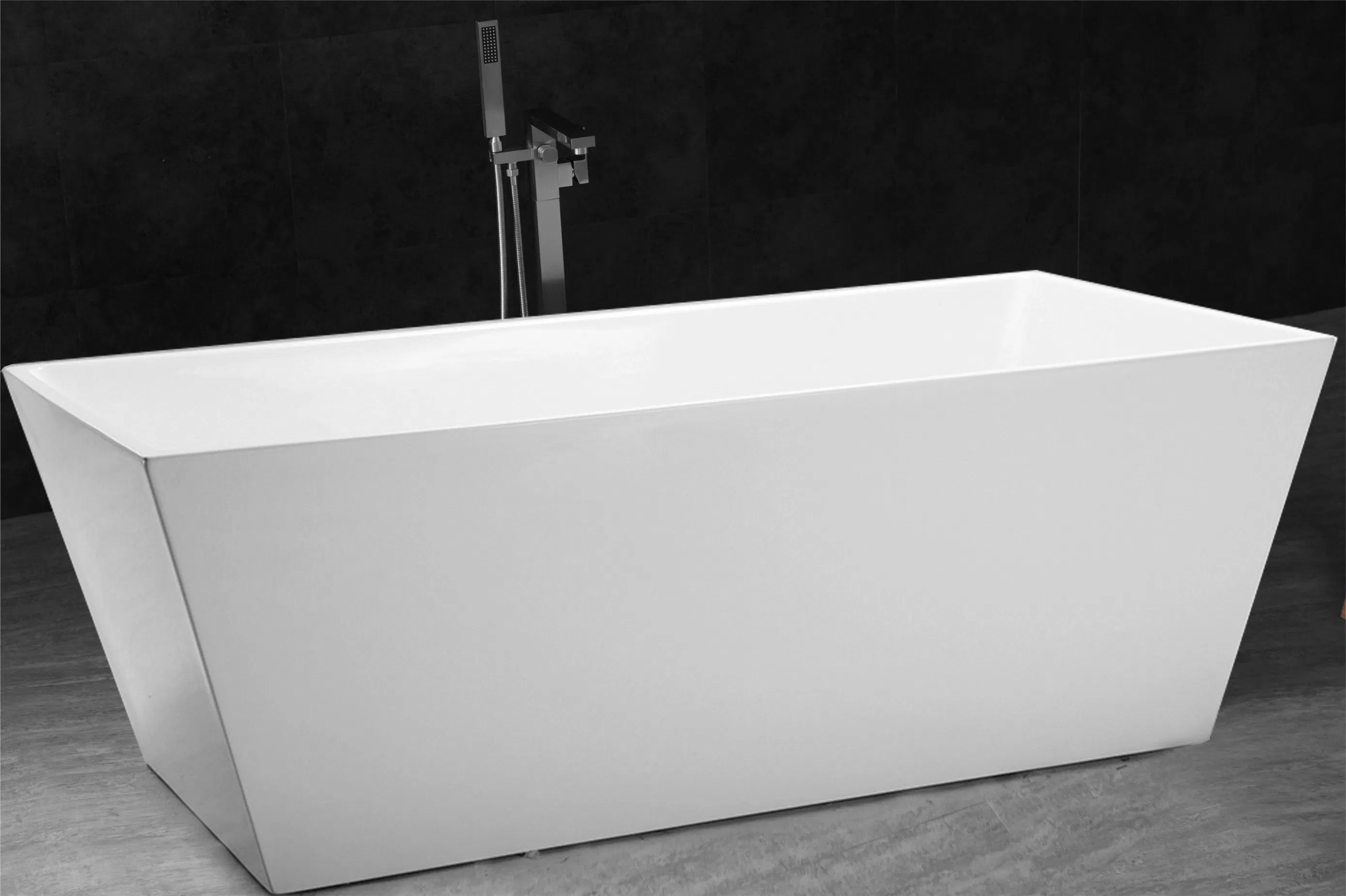 High Quality Hot Selling Modern Acrylic Solid Surface Freestanding Bathtub