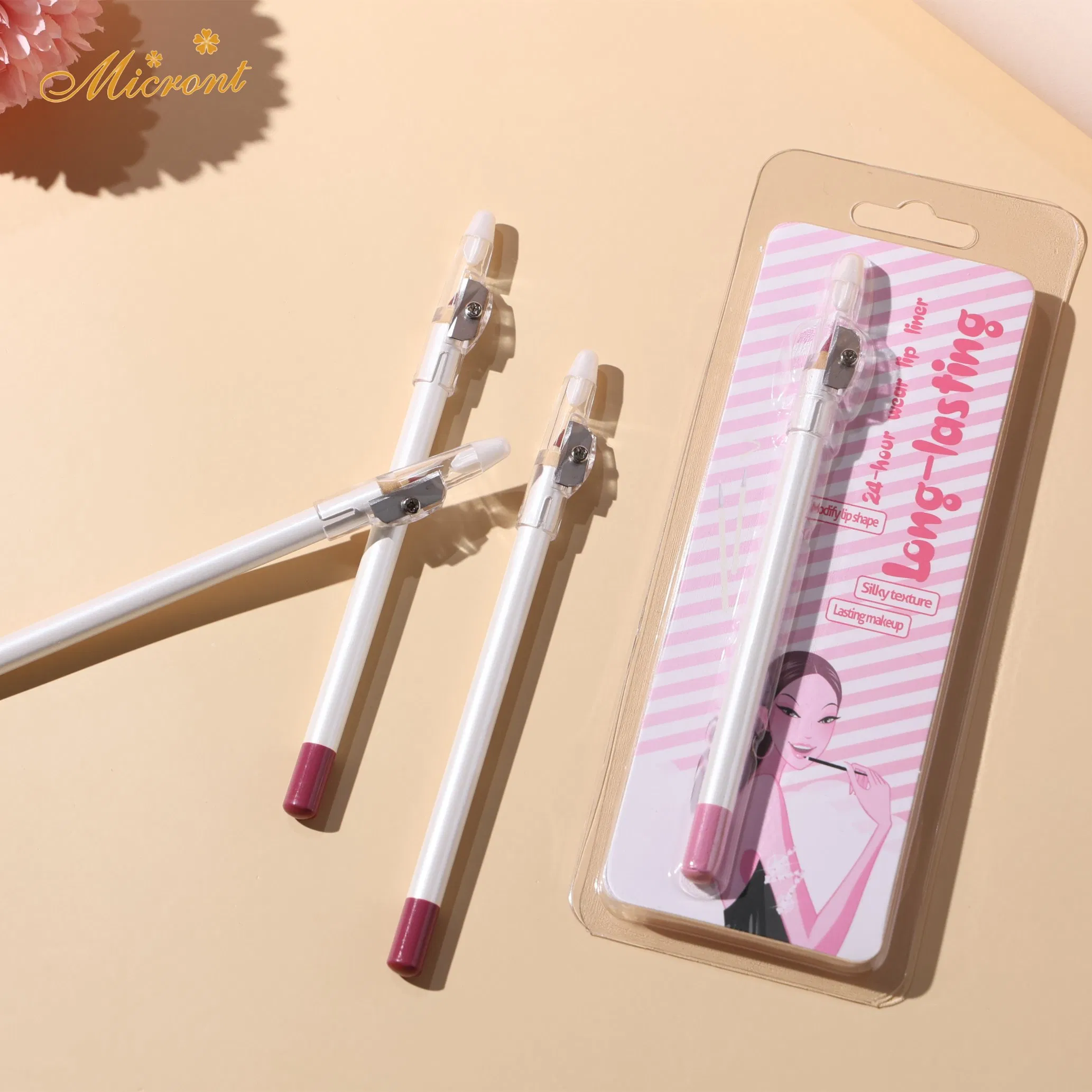 Lipliner Custom Your Own Brand Matte Nude Brown Lip Liners Vegan Creamy Lipliner Private Label Lipliner
