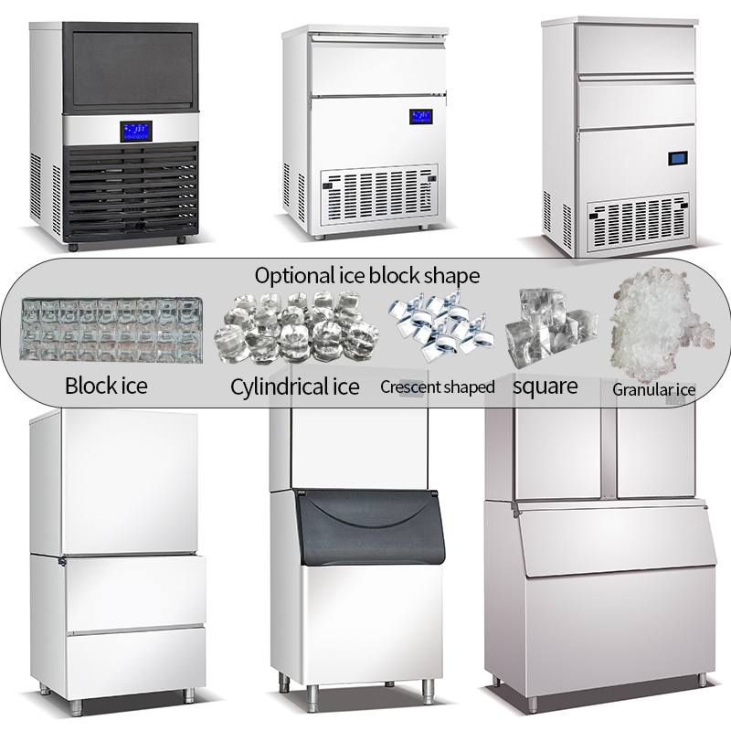 Commercial Ice Maker 550kg Ice Maker Machine for Kitchen Bar