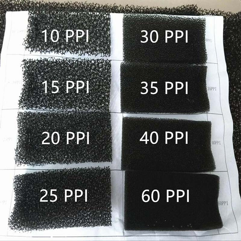 Coarse Filter Foam Sponge Breathable Fireproof Dust Filter Washable Quick Dry Foam Sheet