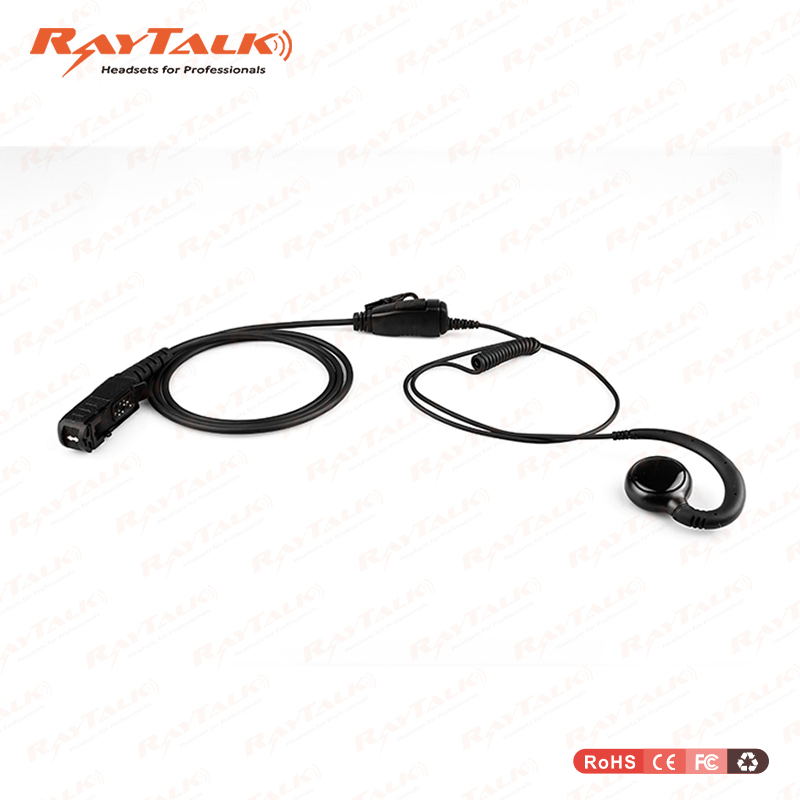 Earhook Mic Earpiece Noise Cancelling for Pkt-23 Radio