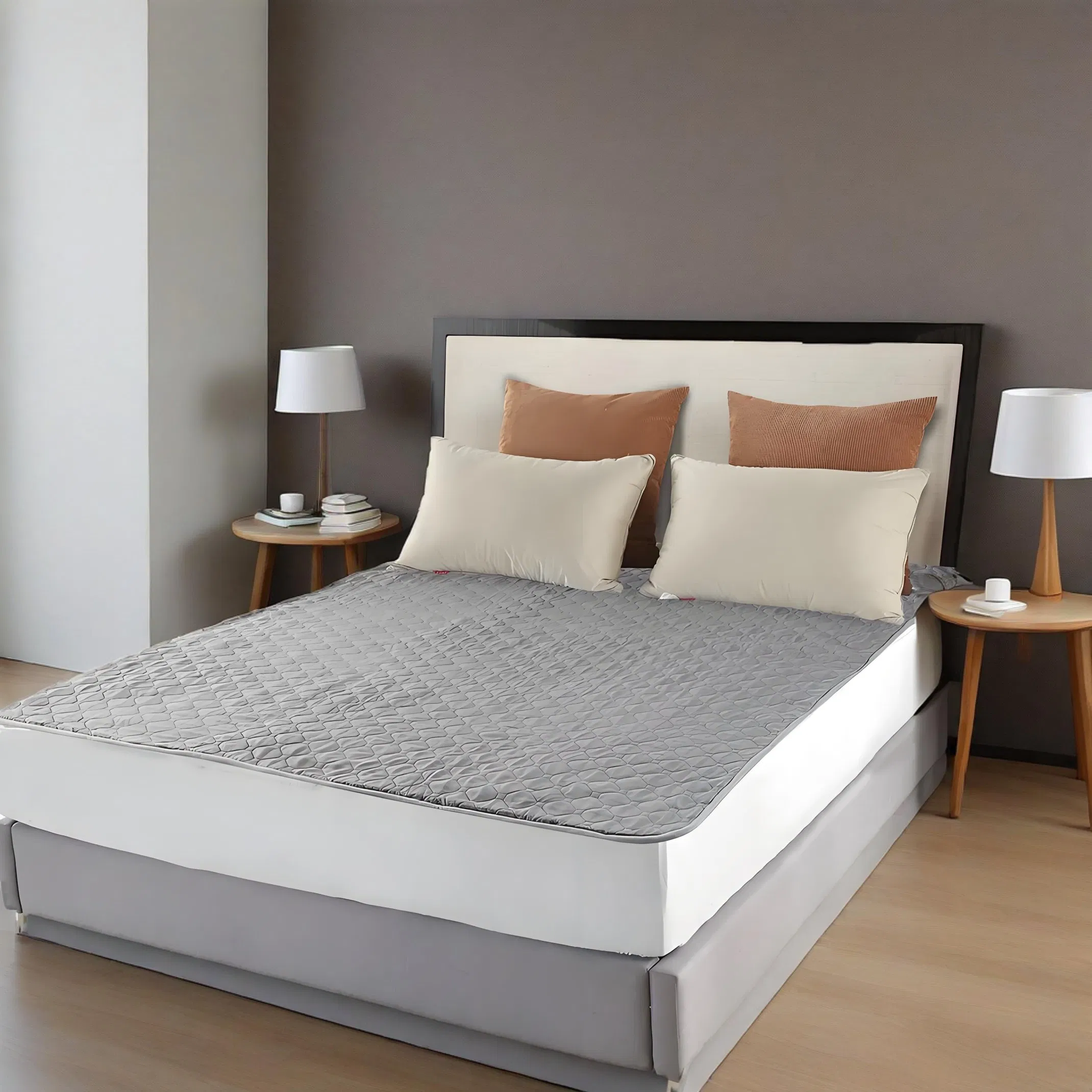 Fashion Overheat Protection Auto Shut-off Electric Heating Thermal Heated Mattress Pad Blanket