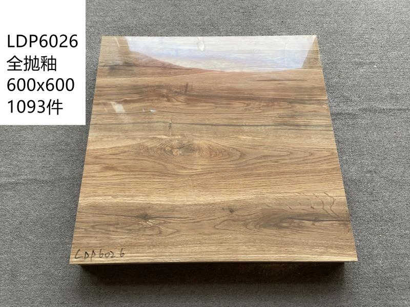 Full Polished Glazed Porcelain Tile for Floor Building Material