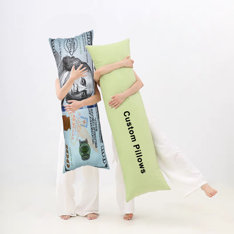 Couple Edition Cushion Pillow Covers Custom Size Logo Photo Text Image Decorative Throw Pillow