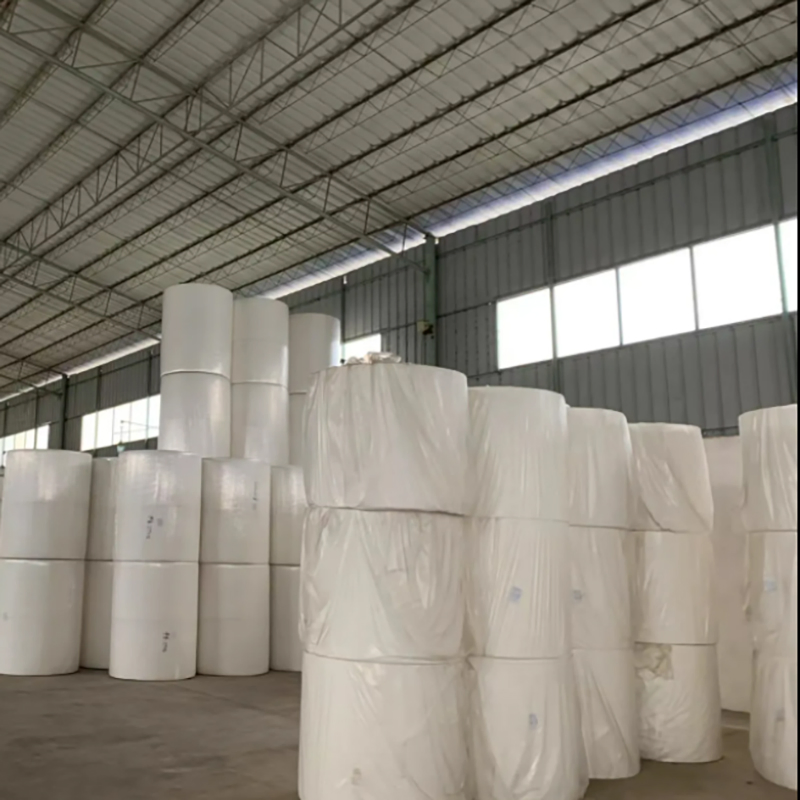 Bamboo Pulp Standard OEM Rolls Tissue Paper White and Unbleached Jumbo Roll with Cheap Price