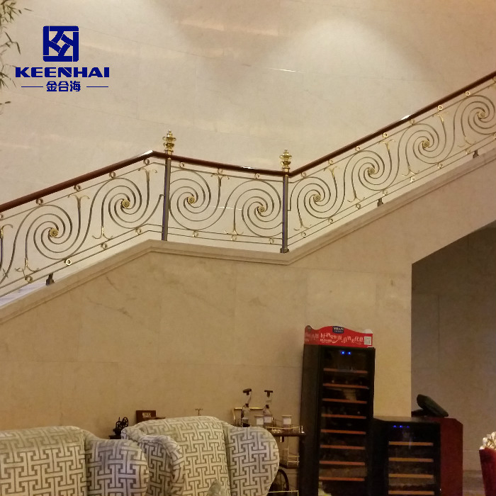 Villa Decorative Luxury Indoor Balcony Fence Aluminum Balustrade