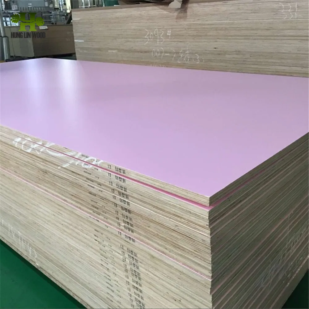 15mm Embossed Melamine Laminated Faced Commercial Plywood