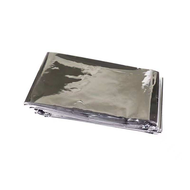 4 Pieces Outdoor Portable First Aid Thickened Anti Overheating Aluminum Foil Tin Foil Insulation Blanket