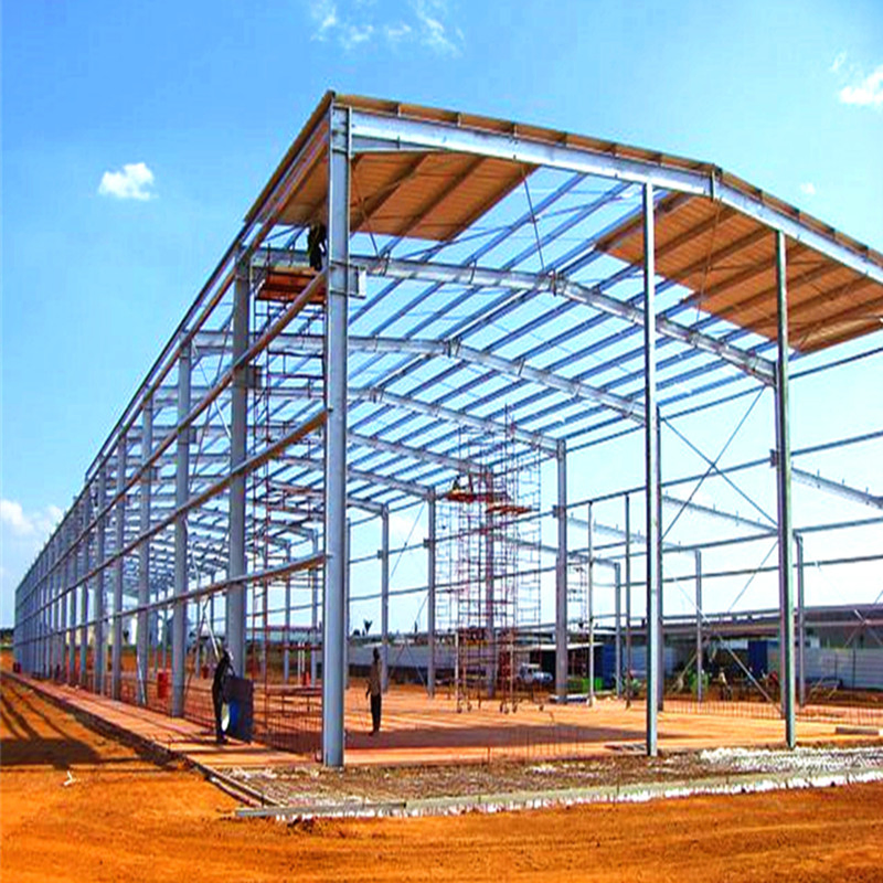 Prefabricated Factory Price Materials Structural Steel Structures Fabrication Warehouse Building