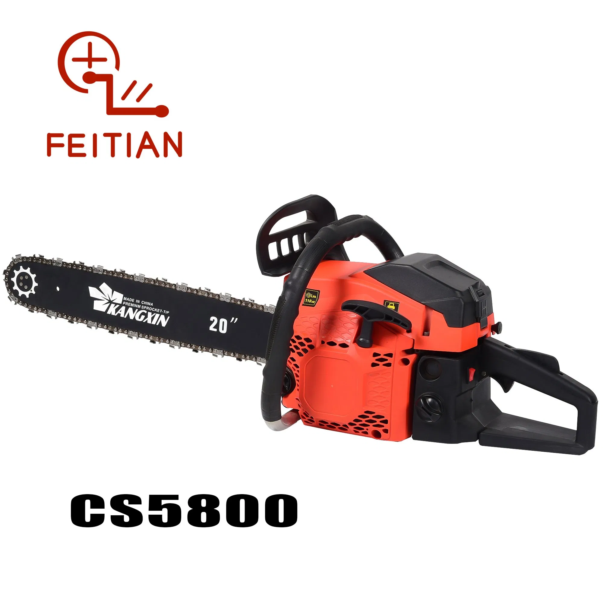 Professional 58cc Gasoline Chain Saw High Efficiency Garden Machine